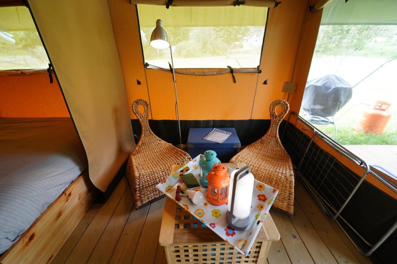 Safaritent op Camping Berkel Bockholtz Buitenkant foto